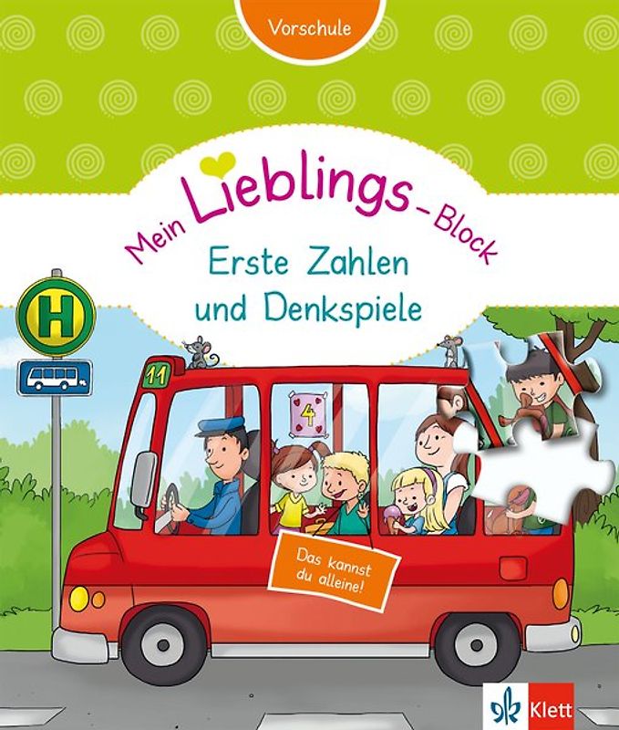 Klett Mein Lieblings-Block Erste Zahlen und Denkspiele