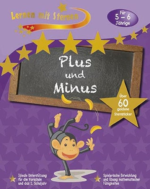 Lernen mit Sternen - Plus und Minus für 5- bis 6-Jährige