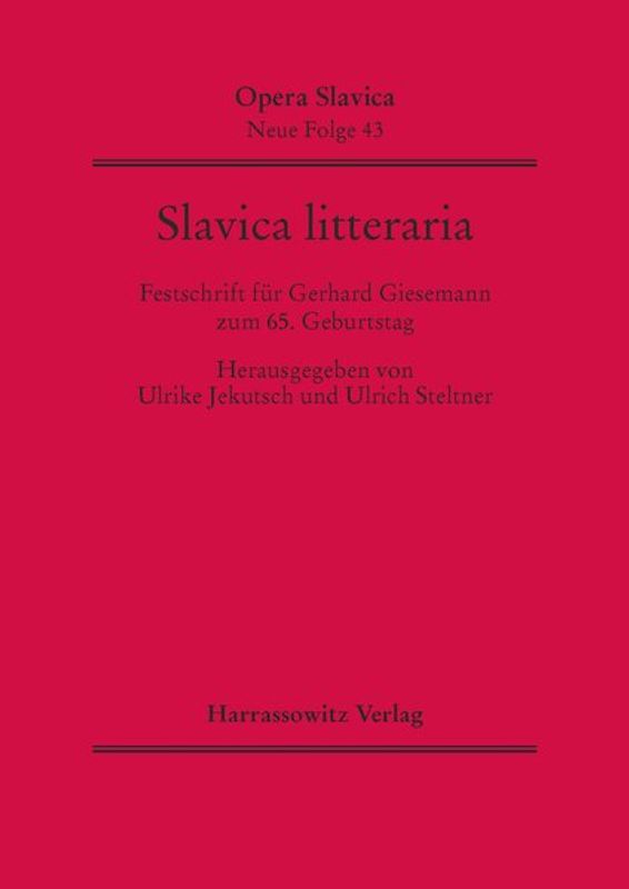 Slavica litteraria