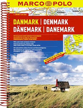 MARCO POLO Reiseatlas Dänemark 1:200 000