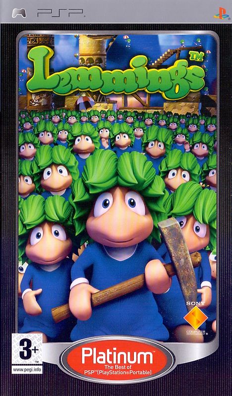 Lemmings [Platinum, Internationale Version] PlayStation Portable