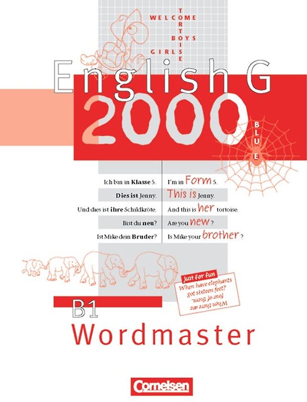 English G 2000 - Ausgabe B / Band 1: 5. Schuljahr - Wordmaster