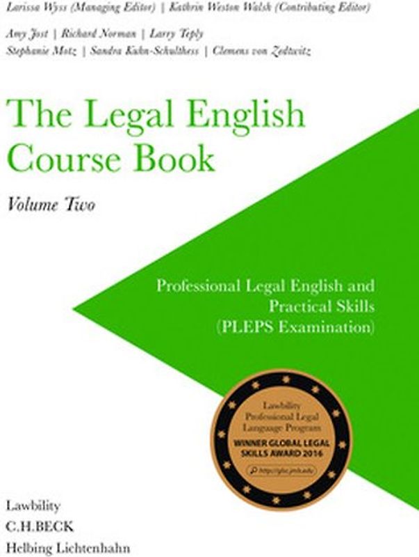 The Legal English Course Book Volume Two