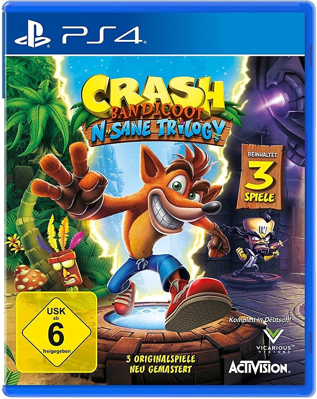Crash Bandicoot N.Sane Trilogy PlayStation 4