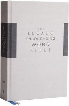 Niv, Lucado Encouraging Word Bible, Gray, Cloth Over Board, Comfort Print