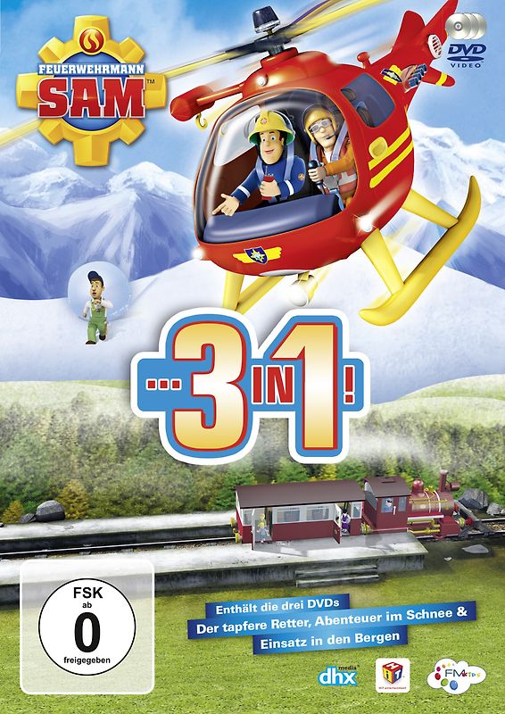 Feuerwehrmann Sam 3 in 1 Edition (3 DVDs) DVD