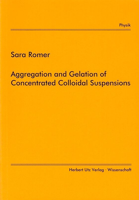 Aggregation and Gelation of Concentrated Colloidal Suspensions