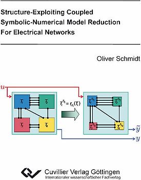 Structure-Exploiting Coupled Symbolic-Numerical Model Reduction For Electrical Networks