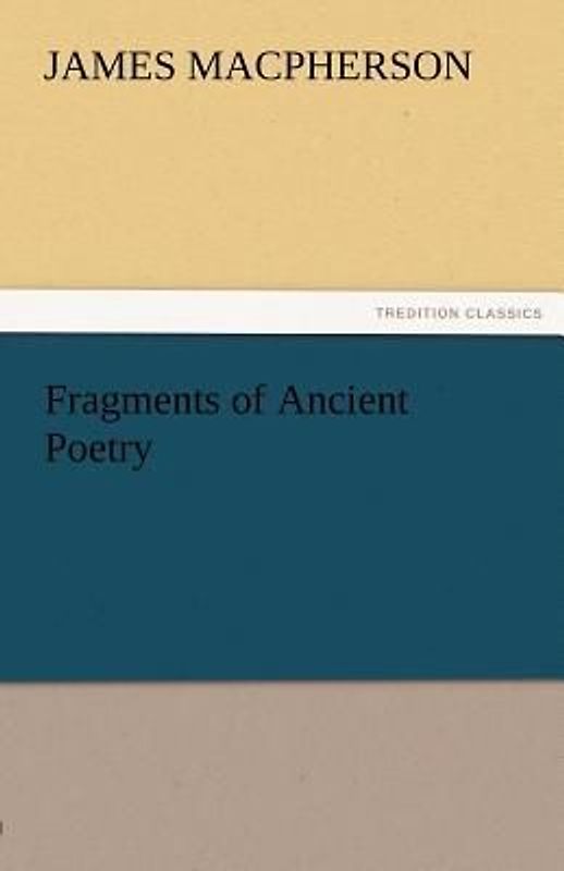 Fragments of Ancient Poetry