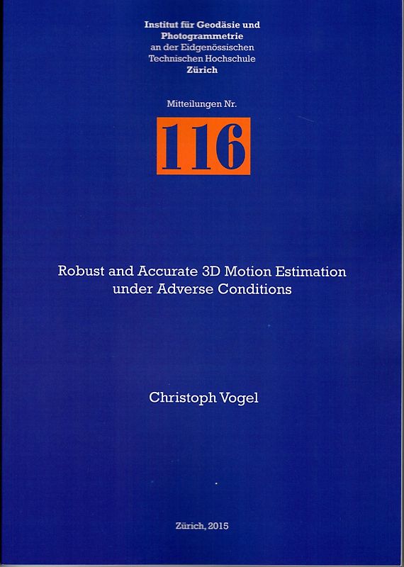 Robust and Accurate 3D Motion Estimation under Adverse Conditions