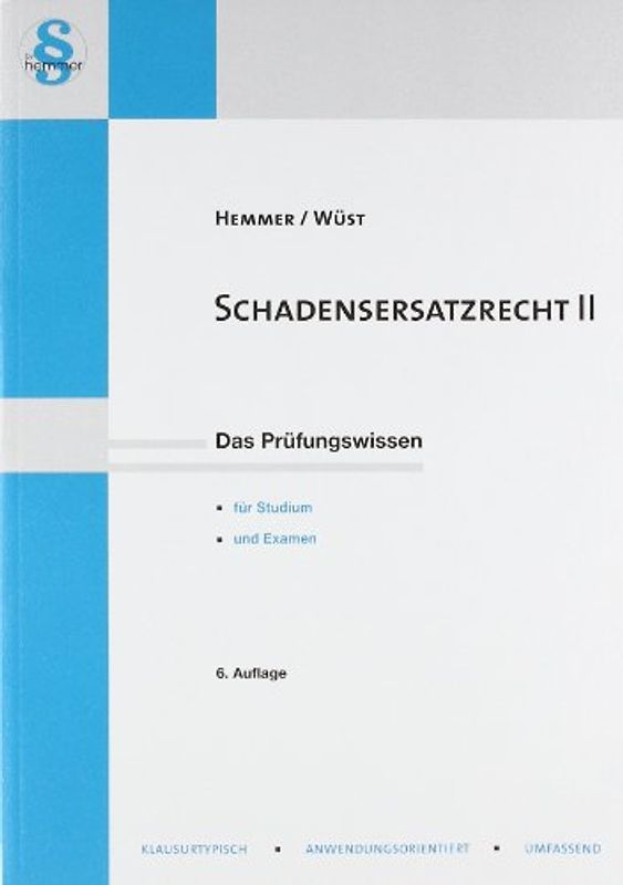 Schadensersatzrecht II