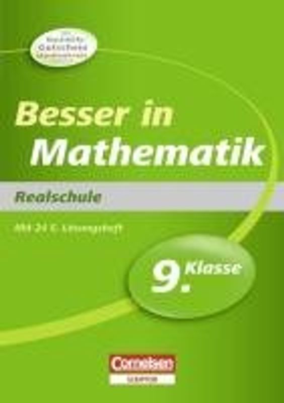 Besser in Mathematik - Realschule 9. Klasse