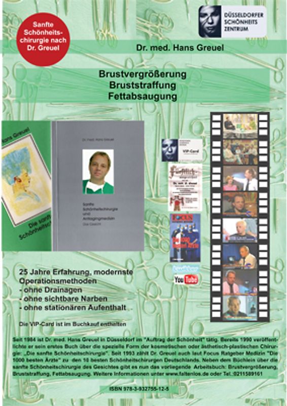 Brustvergrößerung Bruststraffung Fettabsaugung