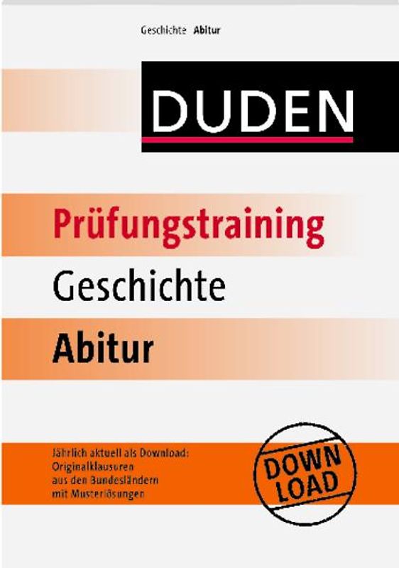 Prüfungstraining Geschichte Abitur