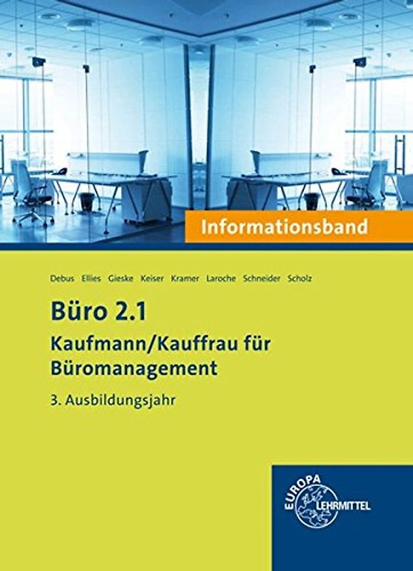 Büro 2.1- Informationsband - 3. Ausbildungsjahr