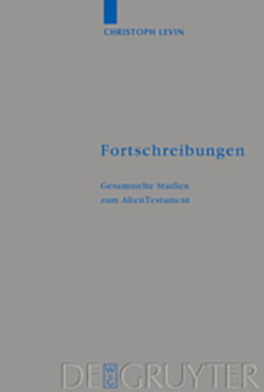 Fortschreibungen