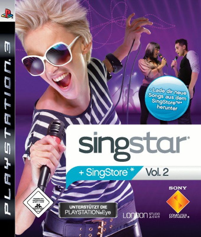 SingStar: Vol. 2 [nur Software] PlayStation 3