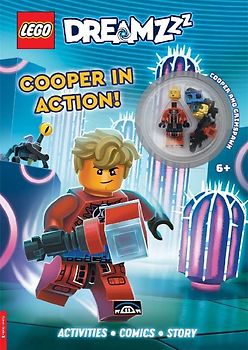 LEGO® DREAMZzz(TM): Cooper in Action Activity Book (with Cooper LEGO minifigure and grimspawn mini-build)
