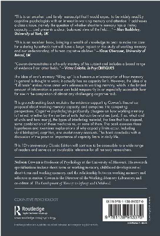 Working Memory Capacity