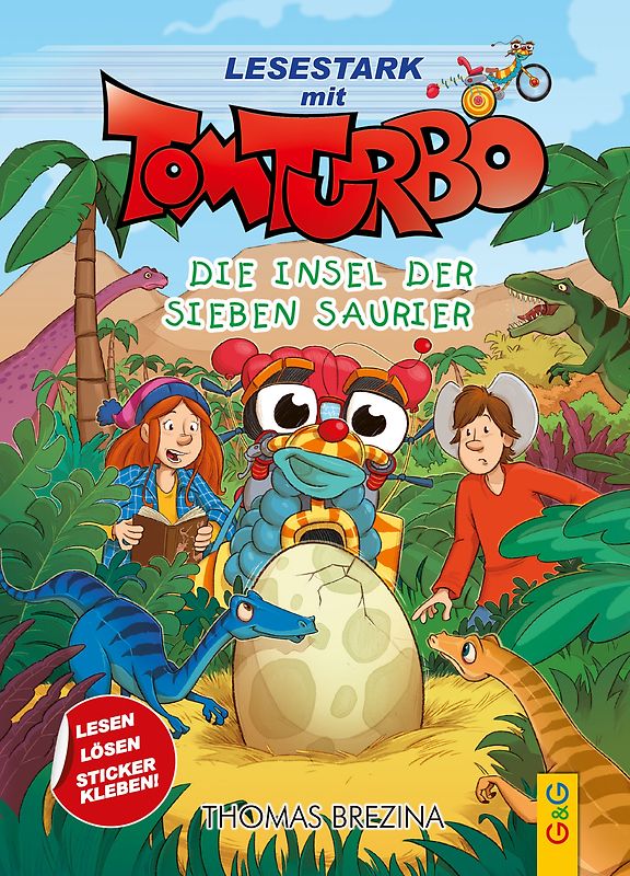 Tom Turbo – Lesestark – Die Insel der sieben Saurier