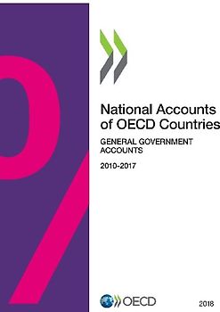 National Accounts of OECD Countries, General Government Accounts 2018
