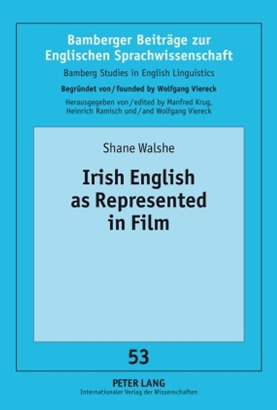 Irish English as Represented in Film