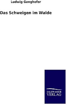 Das Schweigen im Walde