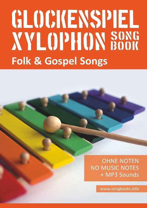 Xylophon Songbook / Glockenspiel Xylophon Songbook - Folk und Gospel Songs