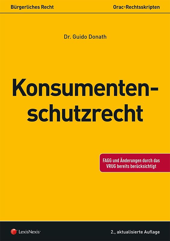 Konsumentenschutzrecht (Skriptum)