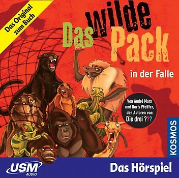 Das wilde Pack (Folge 5) - Das wilde Pack in der Falle (Audio-CD)