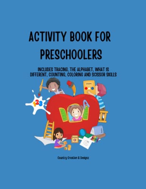 Activity Book for Preschoolers Age 3 to 5