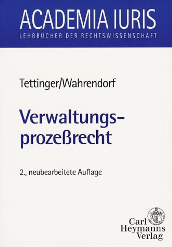 Verwaltungsprozeßrecht