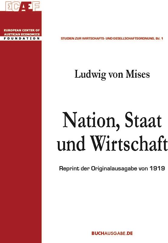 Nation, Staat und Wirtschaft