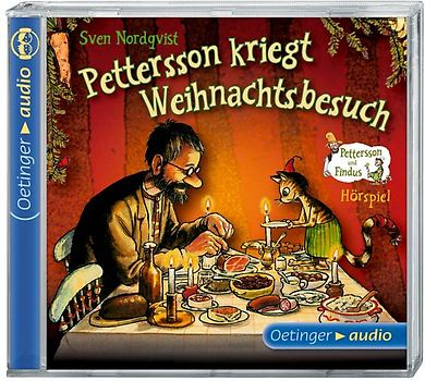 Pettersson und Findus. Pettersson kriegt Weihnachtsbesuch