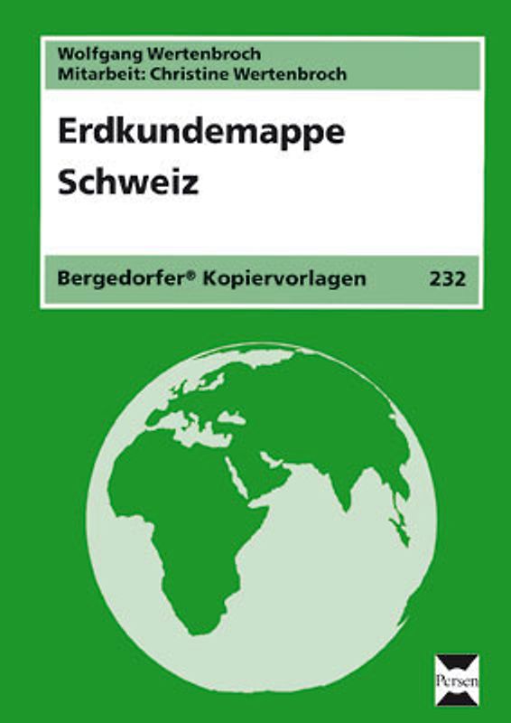 Erdkundemappe Schweiz