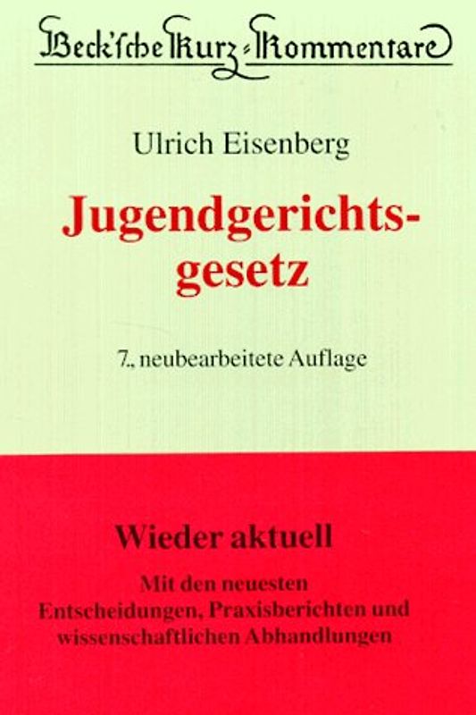 Jugendgerichtsgesetz