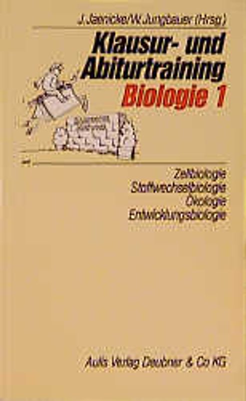 Zellbiologie, Stoffwechselbiologie, Ökologie, Entwicklungsbiologie