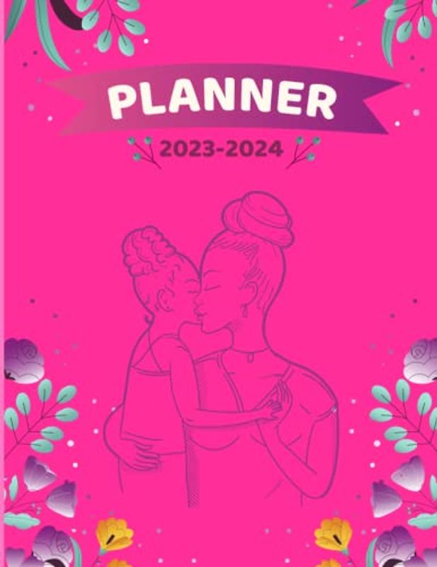 2023-2024 MONTHLY PLANNER: TWO YEAR (JANUARY 2023 through DECEMBER 2024) 8.5 x 11" in Holidays, Birthdays, Reminders, Tasks, & Goal's