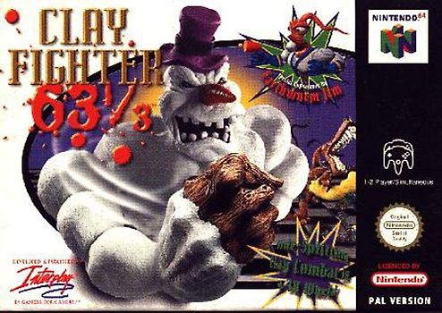 Clay fighter 63 - Nintendo 64 - PAL Nintendo 64