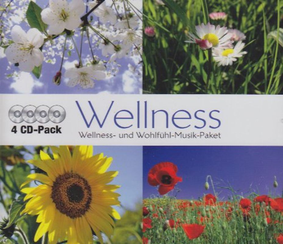 Wellness Musik 4er Paket Nr. 1