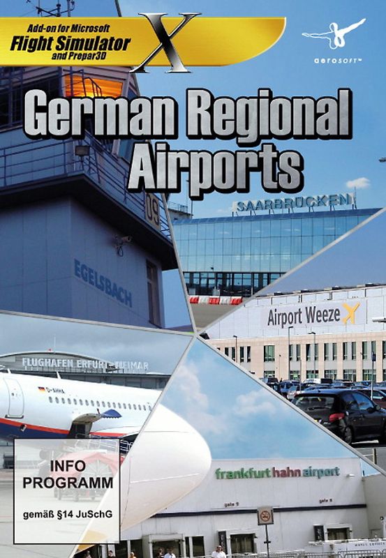 Flight Simulator X - German Regional Airports PC Spiele