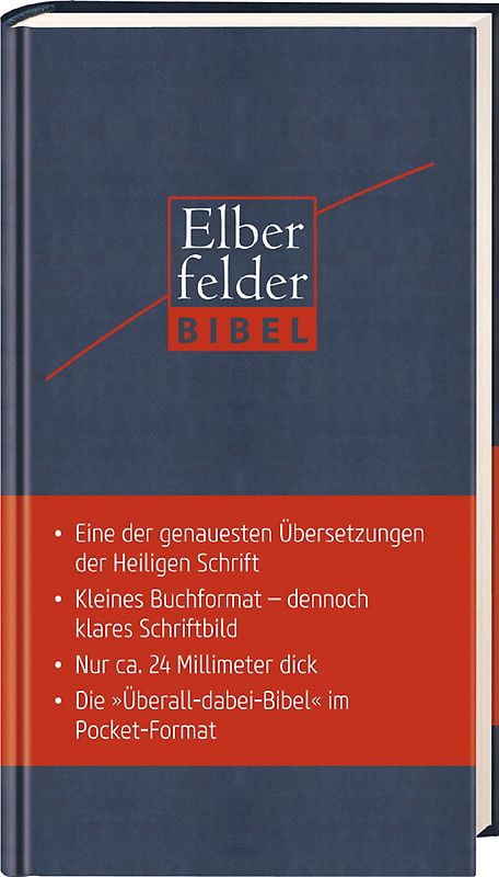 Elberfelder Bibel Pocket Edition (Kunstler mit Reißverschluss)