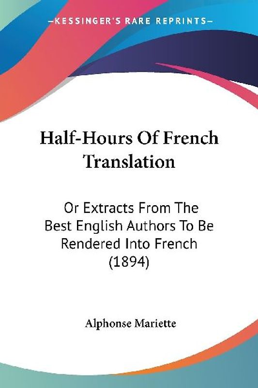 Half-Hours Of French Translation