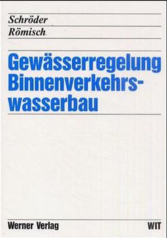 Wasserbau