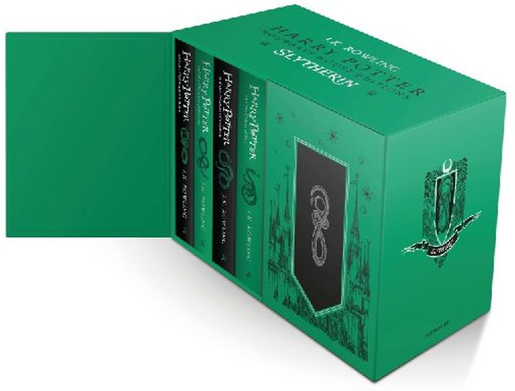 Harry Potter Slytherin House Editions Hardback Box Set: J.K. Rowling - Hardback Box Set
