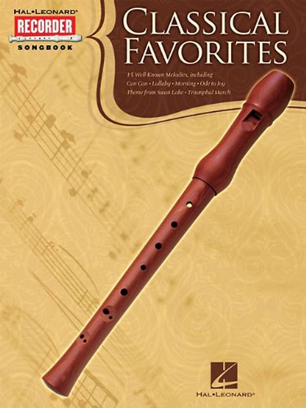 Classical Favorites Recorder Songbook Rec BK (Hal Leonard Recorder Songbook) - Various