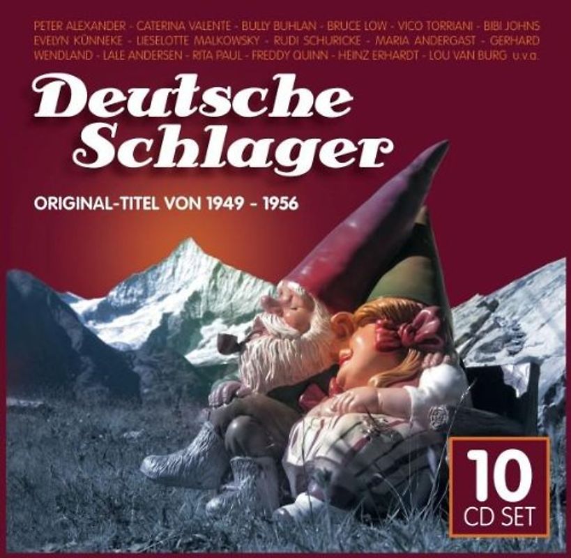 Various - Deutsche Schlager-10 CD Wallet