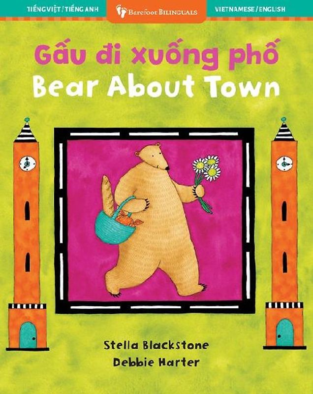Bear about Town (Bilingual Vietnamese & English)