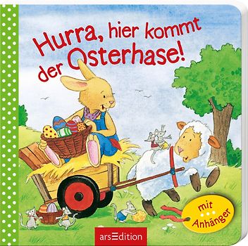 Hurra, hier kommt der Osterhase!