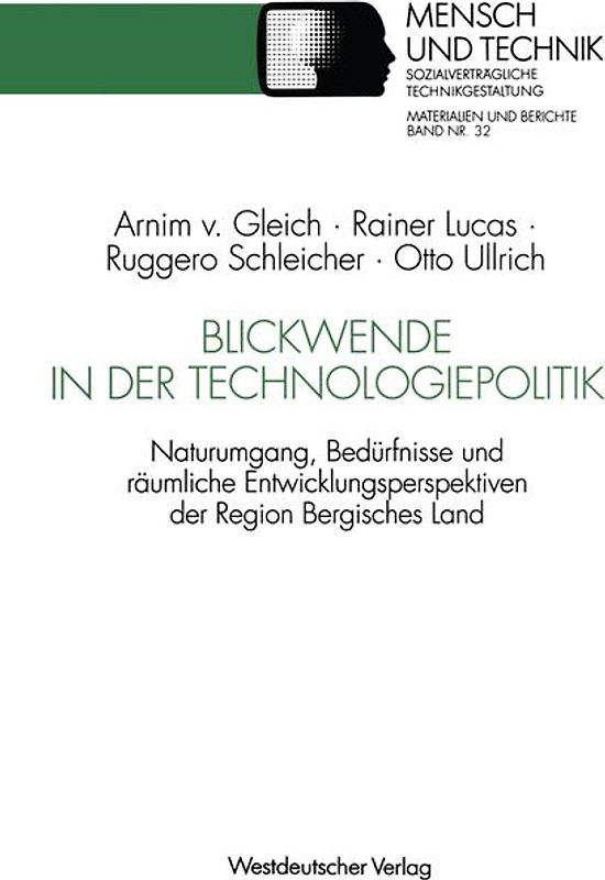 Blickwende in der Technologiepolitik